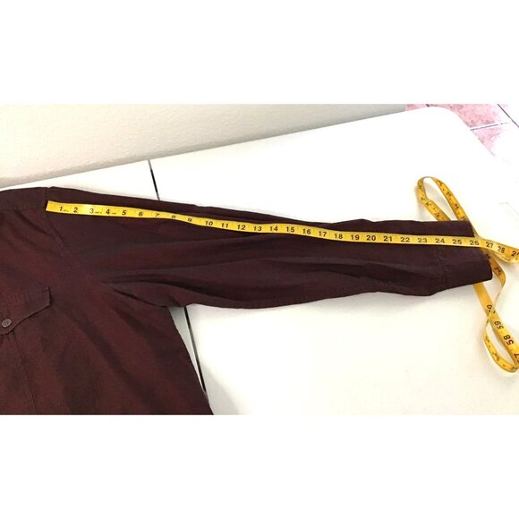 KENNETH COLE REACTION-MENS RED BUTTON-DOWN LONG SLEEVE 100% COTTON SIZE XX-LARGE - Picture 4 of 7